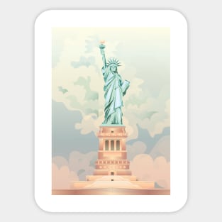 The Statue of Liberty Sticker